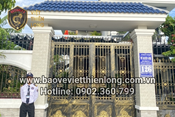 Lý do bạn nên thuê dịch vụ bảo vệ nhà riêng, biệt thự tại Việt Thiên Long