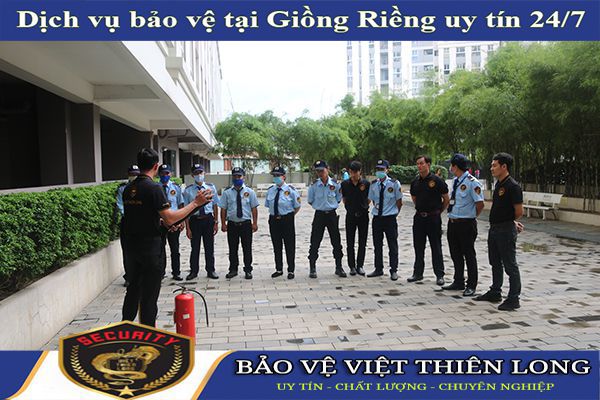 Thuê dịch vụ bảo vệ huyện Giồng Riềng an toàn hiệu quả 24/7