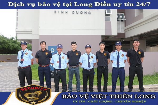 Thuê dịch vụ bảo vệ huyện Long Điền chất lượng hiệu quả tốt