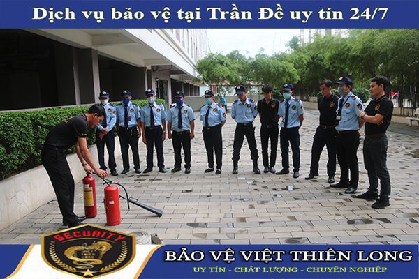 Thuê dịch vụ bảo vệ huyện Trần Đề đảm bảo trọn gói 24/7