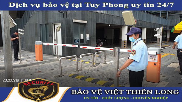Thuê dịch vụ bảo vệ huyện Tuy Phong chất lượng giá phù hợp nhất