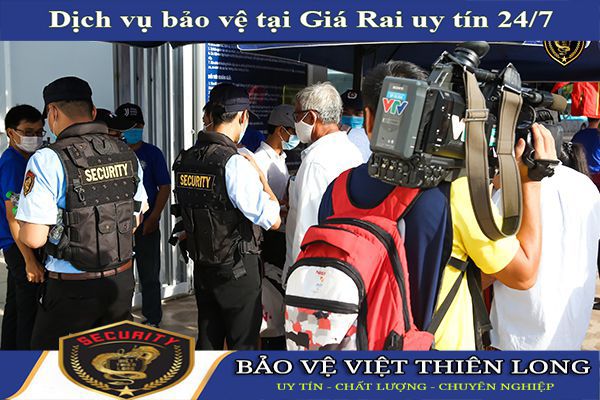 Thuê dịch vụ bảo vệ thị xã Giá Rai ưu đãi trọn gói 24/7