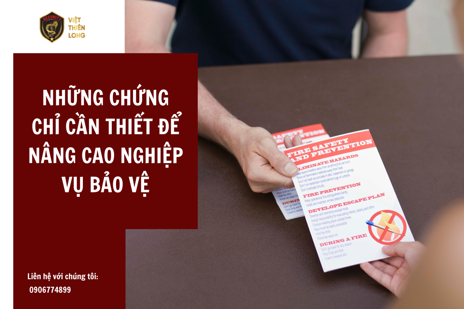 Những chứng chỉ cần thiết để nâng cao nghiệp vụ bảo vệ mà bạn cần nên biết